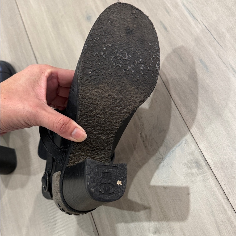 CHANEL Black Ankle Boots - Picture 9 of 16